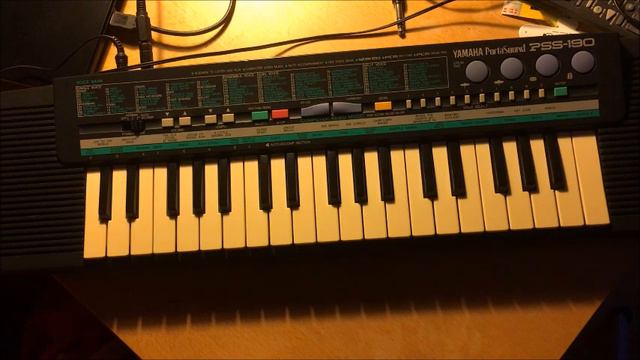 Yamaha PSS-190 demo songs смотреть онлайн