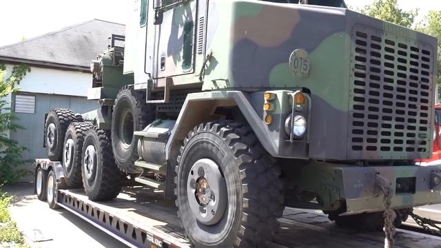 Дальнобой США. Обзор и разгрузка, OSHKOSH M1070.
