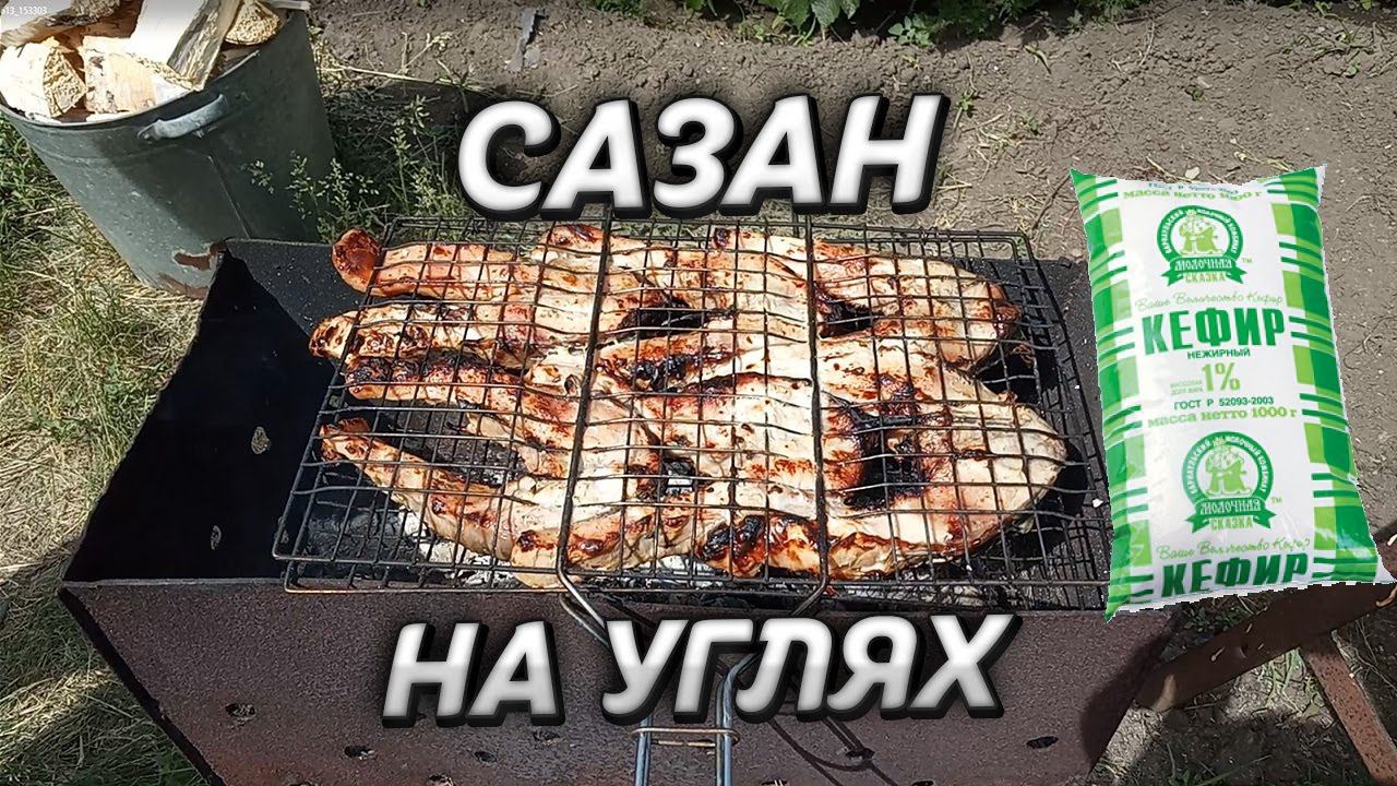 Сазан в кефире на углях. Video Trawl #049 смотреть онлайн
