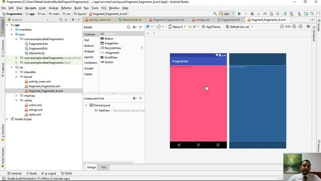 Android Studio: Fragmentos Estaticos con Kotlin смотреть онлайн