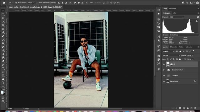 Person Smoking - Photoshop Retouching Tutorial смотреть онлайн