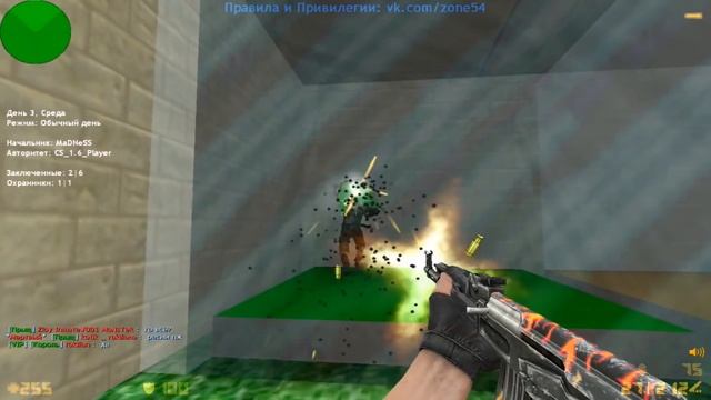 • Играю на своём сервере 3 | JailBreak | Cs 1.6 | Побег из Ада • смотреть онлайн