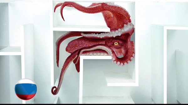 [Mark Rober]  Осьминог Vs Подводный Лабиринт  [Марк Робер]