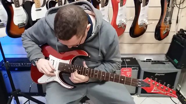 Blues con Ibanez RG 550 xh - For the love of god смотреть онлайн