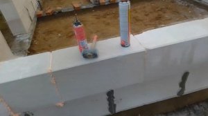 На клей-пену БАНЮ собираю! Баня 6 на 4 из Газобетона.