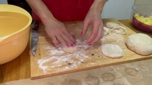 Пирожки на ржаной закваске. Тесто без дрожжей.