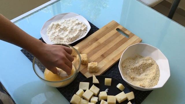 Жареный проволоне. смотреть онлайн