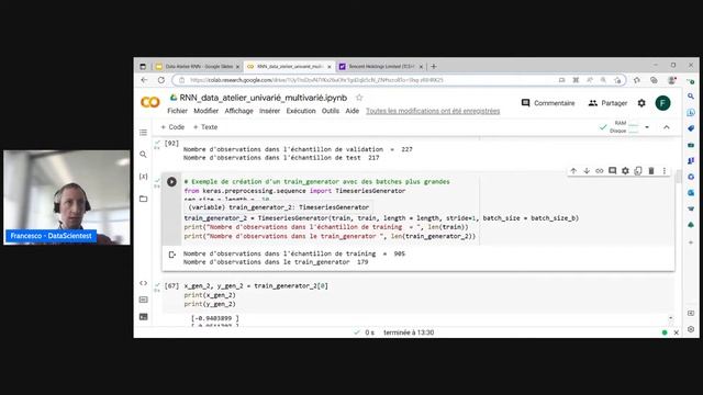 Introduction aux séries temporelles avec réseaux de neurones récurrents смотреть онлайн