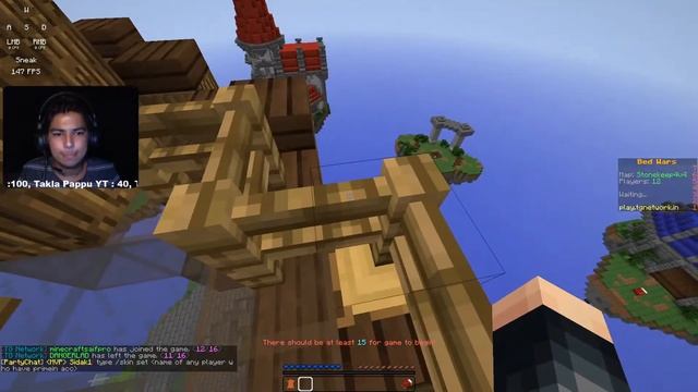 Bridge Diagonally Bedwars Livestream India | Minecraft Java 1.8.9v | Hellion Gaming смотреть онлайн