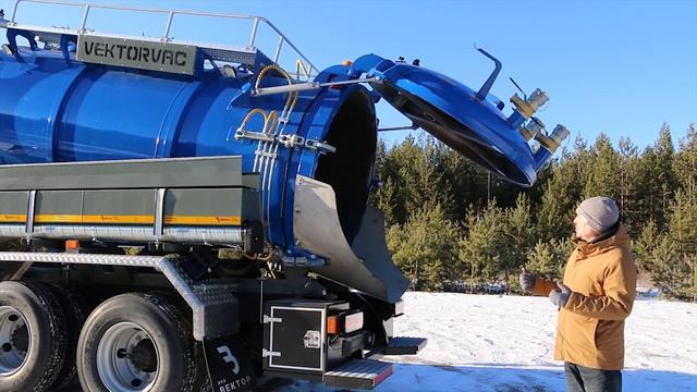 Обзор илососа МВС-10NG КАМАЗ-65115: новое расположение насоса! смотреть онлайн