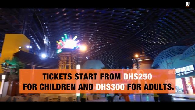 INSIDE THE WORLD'S LARGEST INDOOR THEME PARK: IMG WORLDS OF ADVENTURE DUBAI смотреть онлайн