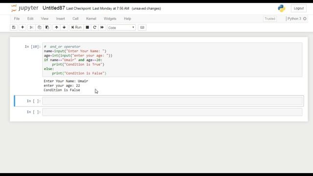 Python Tutorial 25 : and Python Operator | or Operator in Python смотреть онлайн
