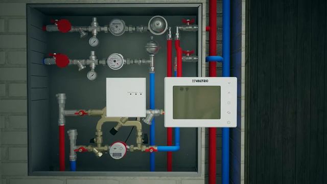 Автоматика VALTEC для квартирных станций смотреть онлайн