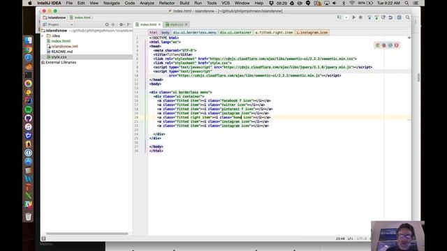 E35: Island Snow with Semantic UI (WOD 1) смотреть онлайн
