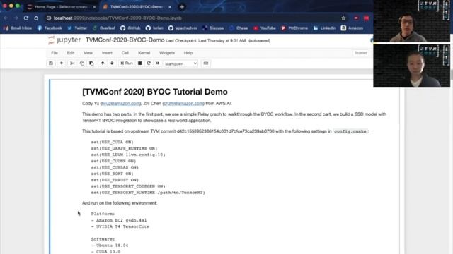 TVM Conf 2020 - Tutorials - Bring Your Own Codegen to TVM смотреть онлайн