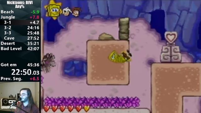 Nicktoons: Battle for Volcano Island (GBA) Any% WR - 44:59 смотреть онлайн