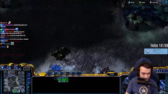 Full Map CANNON WALL vs 2 Players! StarCraft 2 Cheese смотреть онлайн