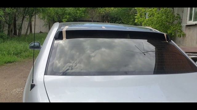 Козырек на заднее стекло Hyundai accent Акцент хундай смотреть онлайн