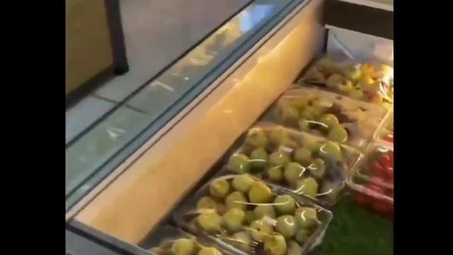 Horizontal Supermarket Island Freezer Display Fruit Vegetable Beverage смотреть онлайн