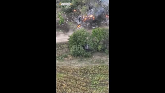 Уничтожение украинской БМП YPR-765. смотреть онлайн