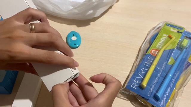 Покупки с Вайлдберриз ?органайзер в ванную ?Зубная щетка Revyline ? Набор по уходу за зубами ? смотреть онлайн