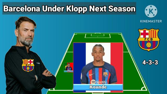 Barcelona Potential Line Up Under Jurgen Klopp Next Season смотреть онлайн