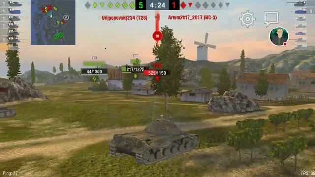 Стрим игры "World of Tanks".выпрямляем руки смотреть онлайн