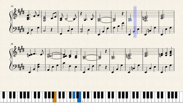 Affection - Jojo's Bizarre Adventure : Battle Tendency's OST - Sheet piano смотреть онлайн