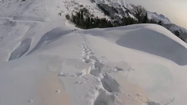 Фрирайд 2018 южный склон Роза Пик. Красная поляна. смотреть онлайн