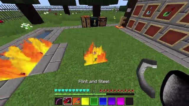 200 Subs Special - Minecraft Rainbow PVP Texture Pack [Sick Flame, and Bow] смотреть онлайн