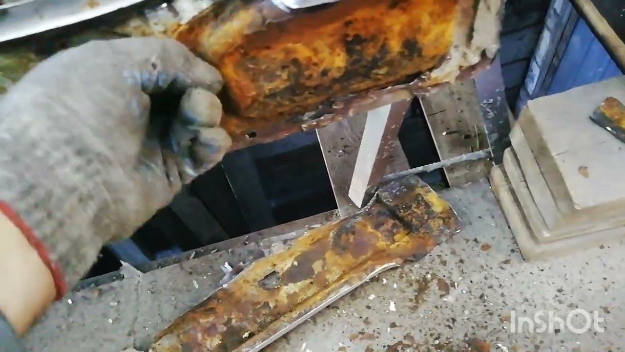 замена порога ваз 21099