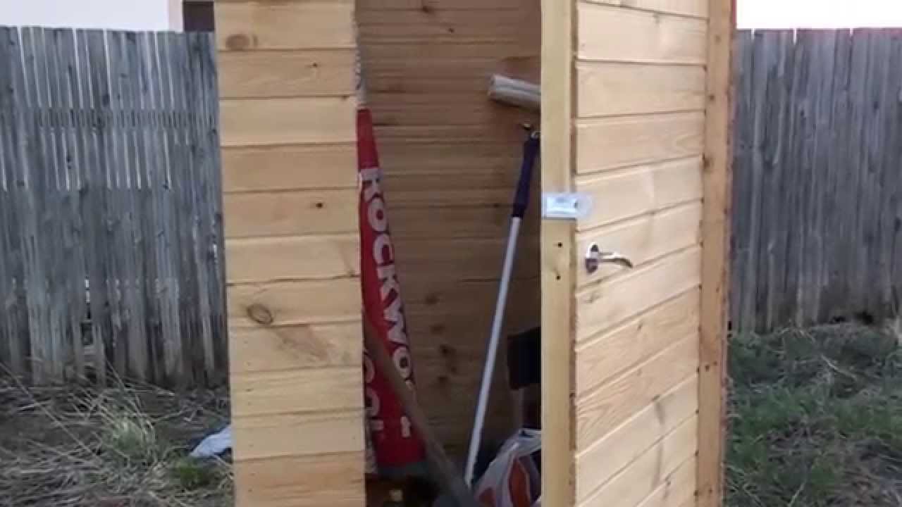 Дачный туалет своими руками смотреть онлайн