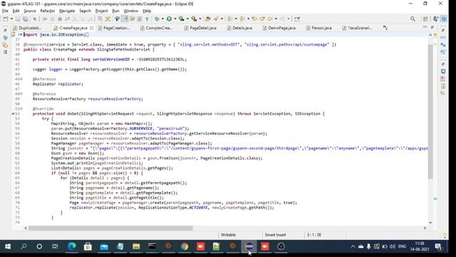 json to java object,page creation,replication смотреть онлайн
