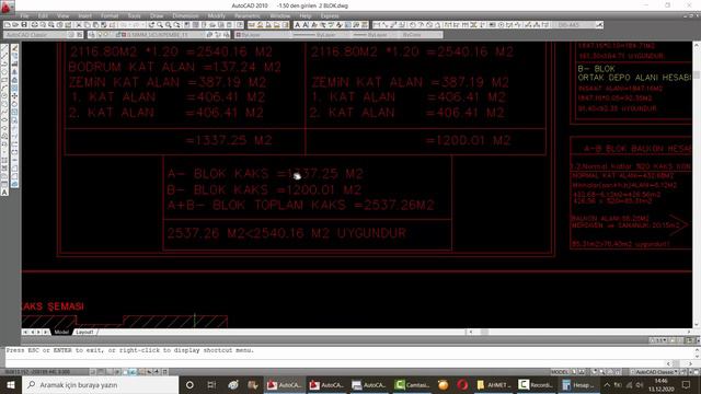 TAKS , KAKS , EMSAL , Hmax NEDİR ? / AUTOCAD İLE PROJE ÜZERİNDEN BASİT , SADE VE DETAYLI ANLATIM ! смотреть онлайн