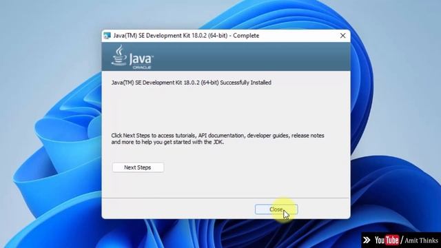 How to Install Java JDK 18.0.2 on Windows 10 смотреть онлайн
