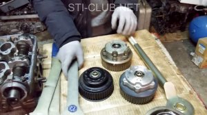 Секреты сборки ДВС SUBARU. Как правильно снять шкив распредвала.