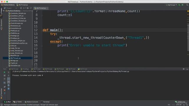 060 Multi Threading example - [ Udemy Paid Course For Free ] смотреть онлайн