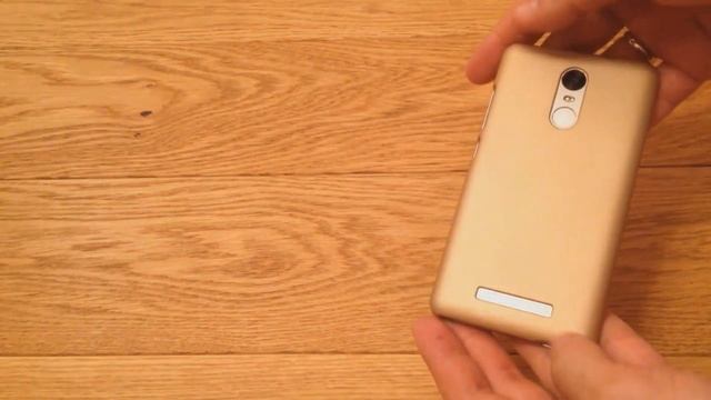 XIAOMI Redmi Note 3 Pro чехол /GOLD►ВИДЕО ОБЗОР смотреть онлайн