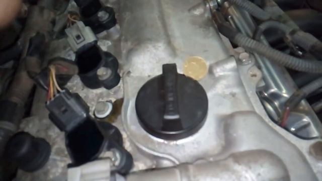 Pontiac Vibe 2zr-fe после переборки двигателя. Тест с монеткой смотреть онлайн