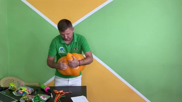 Мини МК с Анатолием Шевченко и Globos Payaso Тыква на хэллоуин 1 смотреть онлайн