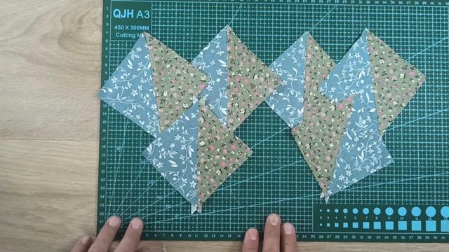 Быстрый способ собрать лоскутный блок. Швейные хитрости для начинающих. смотреть онлайн