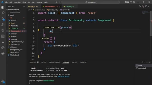 ErrorBoundry Concept in Reactjs in Hindi with example for beginner смотреть онлайн