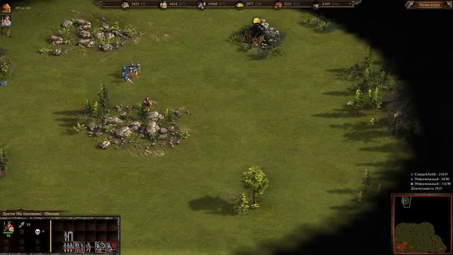 Казаки 3. Швеция vs Невозможный ИИ (1 vs 2) и БЫСТРЫЕ КЛАВИШИ смотреть онлайн