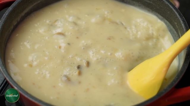 Chicken Mushroom Soup Recipe By SooperChef (Cream Of Mushroom Chicken Soup)