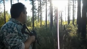 Сайга-9.  Доскопробиваемость патрона 9х19 Люгер.