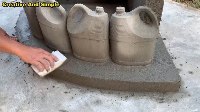 Creative Fish Tank Waterfall From Plastic Bottles and Cement смотреть онлайн