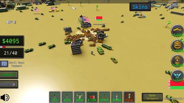 Лучше МЕНЯ НЕ ЗЛИТЬ! Купил ЯДЕРНУЮ БОМБУ и ВЗОРВАЛ ВСЁ Режим Army Tycoon Roblox от Cool GAMES смотреть онлайн