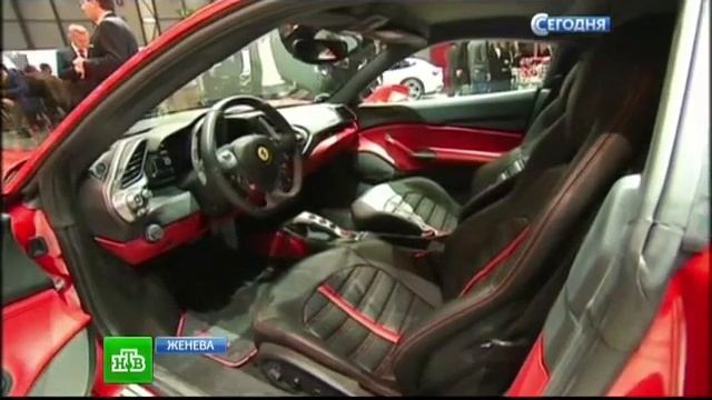 На автовыставке в Женеве представлены роскошные авто. Мировые новости. 06.03.2015 смотреть онлайн