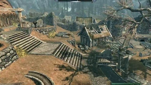 Skyrim: Как запрыгнуть на статую Талоса. HD смотреть онлайн