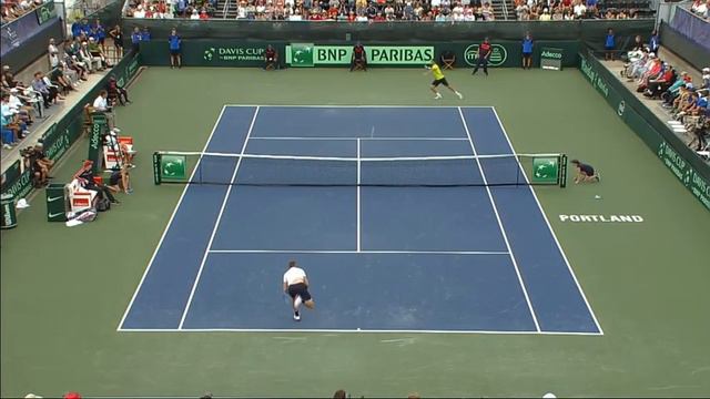 Jack Sock (USA) v Marin Cilic (CRO) смотреть онлайн